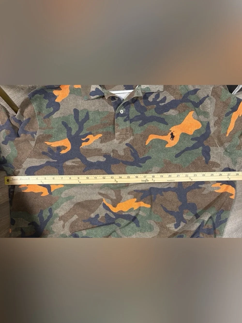 Polo Ralph Lauren Polo Shirt Mens 3XB RARE Classic Fit Cotton Camo New **READ